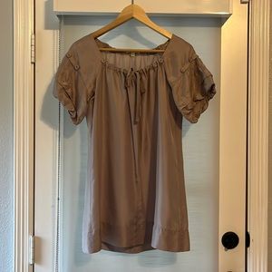 Small Trinity Lilac 100% Silk Dress (Pre loved)